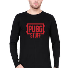 Load image into Gallery viewer, PUBG Stuff Full Sleeves T-Shirt for Men-Black-Ektarfa.online
