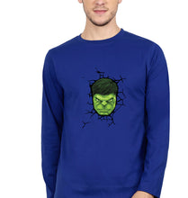 Load image into Gallery viewer, Hulk Full Sleeves T-Shirt for Men-Royal Blue-Ektarfa.online
