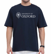 Load image into Gallery viewer, University of Oxford Oversized T-Shirt for Men-Navy Blue-Ektarfa.online
