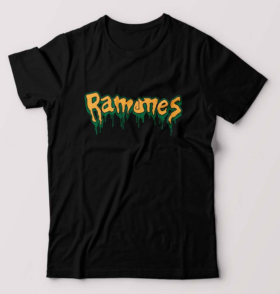 Ramones T-Shirt for Men-S(38 Inches)-Black-Ektarfa.online