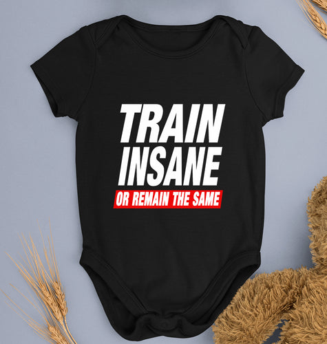Gym Kids Romper For Baby Boy/Girl-Black-Ektarfa.online