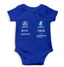 Load image into Gallery viewer, Mercedes AMG Petronas F1 2021 Team Kids Romper For Baby Boy/Girl
