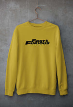 Load image into Gallery viewer, Fast &amp; Furious Unisex Sweatshirt for Men/Women-Mustard Yellow-Ektarfa.online
