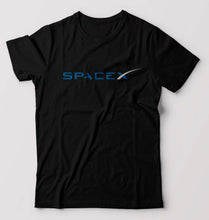 Load image into Gallery viewer, SpaceX T-Shirt for Men-S(38 Inches)-Black-Ektarfa.online
