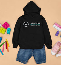 Load image into Gallery viewer, Mercedes AMG Petronas F1 Kids Hoodie for Boy/Girl-0-1 Year(22 Inches)-Black-Ektarfa.online
