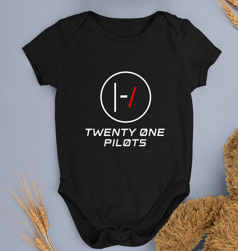 Twenty one pilots Kids Romper For Baby Boy/Girl-Black-Ektarfa.online