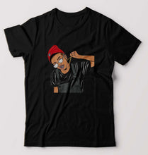 Load image into Gallery viewer, MC Stan T-Shirt for Men-S(38 Inches)-Black-Ektarfa.online
