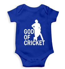 Load image into Gallery viewer, Sachin Tendulkar God Kids Romper For Baby Boy/Girl-Royal Blue-Ektarfa.online
