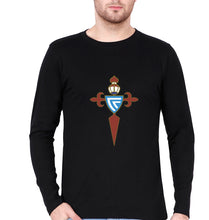 Load image into Gallery viewer, Celta Vigo Full Sleeves T-Shirt for Men-Black-Ektarfa.online
