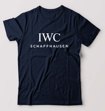 Load image into Gallery viewer, IWC T-Shirt for Men-S(38 Inches)-Navy Blue-Ektarfa.online
