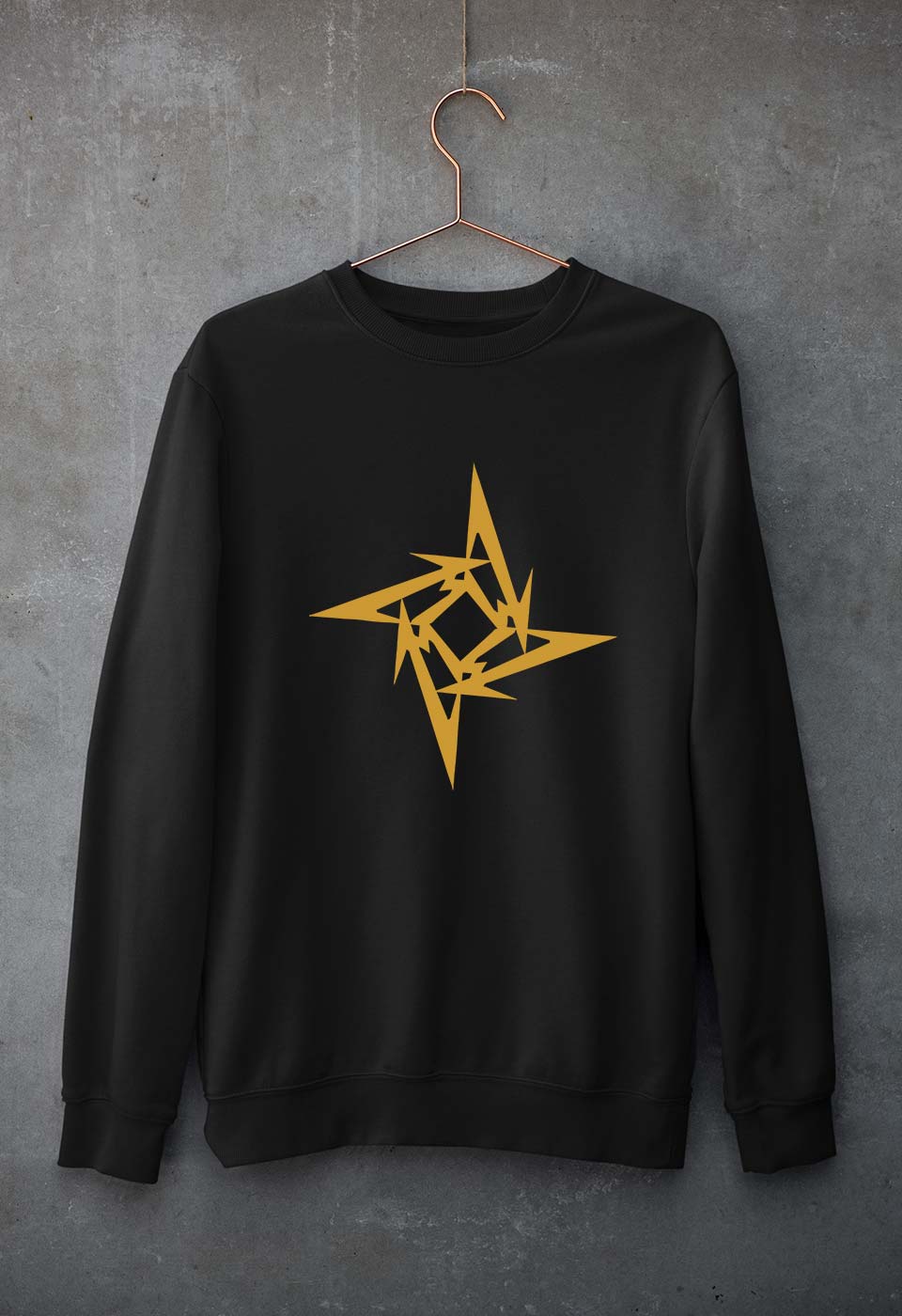 Metallica Unisex Sweatshirt for Men/Women-Black-Ektarfa.online
