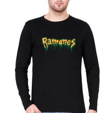 Load image into Gallery viewer, Ramones Full Sleeves T-Shirt for Men-S(38 Inches)-Black-Ektarfa.online
