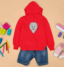 Load image into Gallery viewer, Lion Kids Hoodie for Boy/Girl-0-1 Year(22 Inches)-Red-Ektarfa.online
