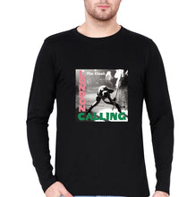 Load image into Gallery viewer, London Calling Full Sleeves T-Shirt for Men-Black-Ektarfa.online
