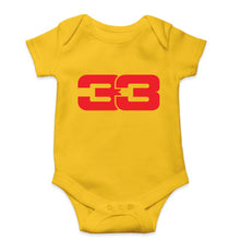 Load image into Gallery viewer, Max Verstappen Kids Romper For Baby Boy/Girl-0-5 Months(18 Inches)-Yellow-Ektarfa.online
