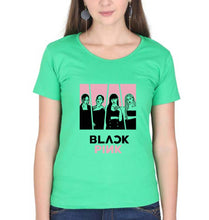 Load image into Gallery viewer, BLACKPINK T-Shirt for Women-Flag Green-Ektarfa.online
