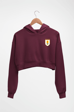 Load image into Gallery viewer, Uruguay Football Crop HOODIE FOR WOMEN
