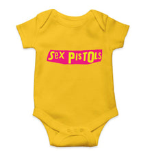 Load image into Gallery viewer, Sex Pistols Kids Romper For Baby Boy/Girl-Yellow-Ektarfa.online
