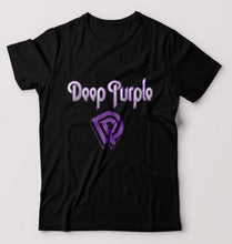 Load image into Gallery viewer, Deep Purple T-Shirt for Men-Black-Ektarfa.online
