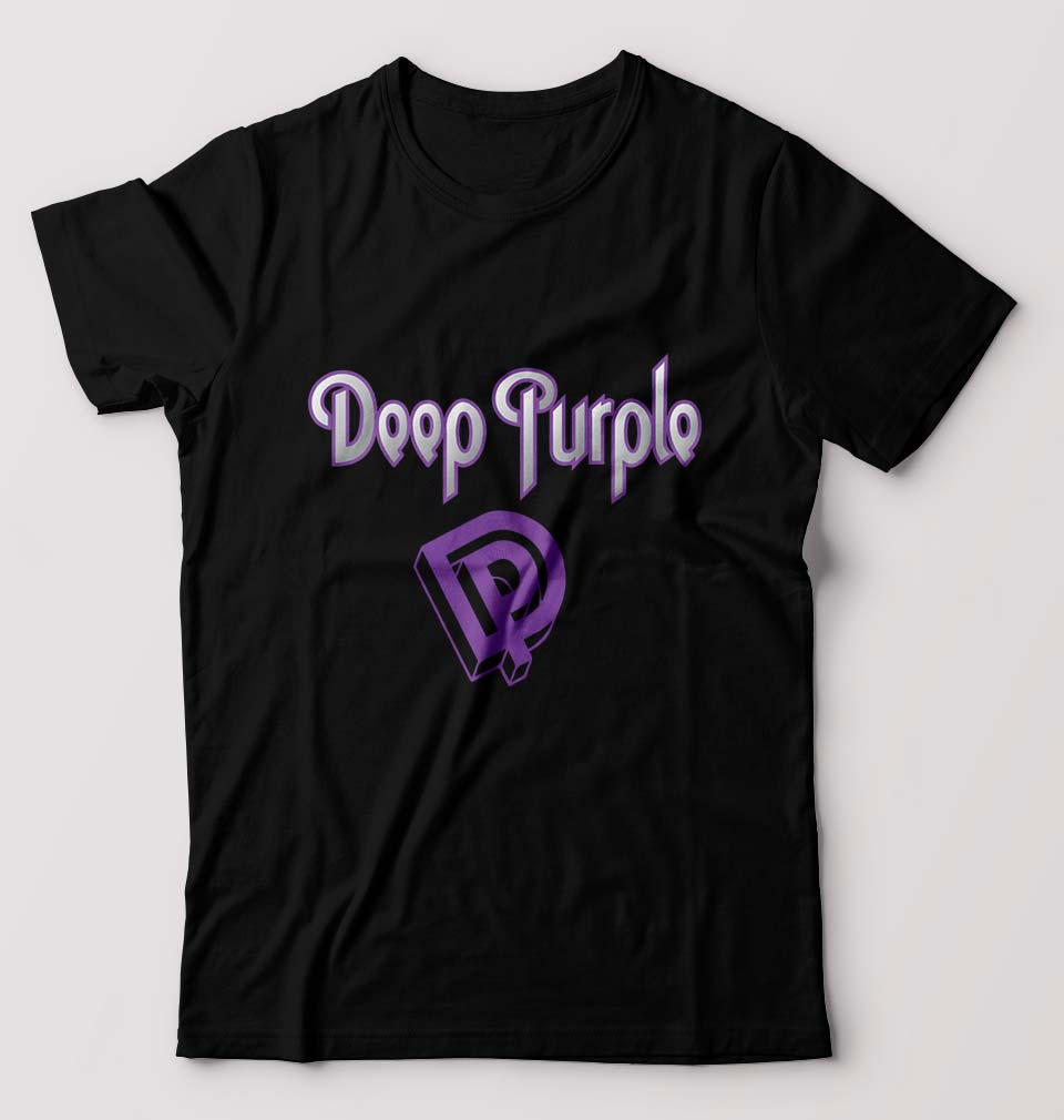 Deep Purple T-Shirt for Men-Black-Ektarfa.online