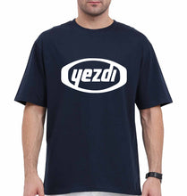 Load image into Gallery viewer, Yezdi Oversized T-Shirt for Men-Navy Blue-Ektarfa.online
