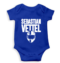 Load image into Gallery viewer, Sebastian Vettel F1 Kids Romper For Baby Boy/Girl-Royal Blue-Ektarfa.online
