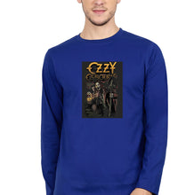 Load image into Gallery viewer, Ozzy Osbourne Full Sleeves T-Shirt for Men-Royal Blue-Ektarfa.online

