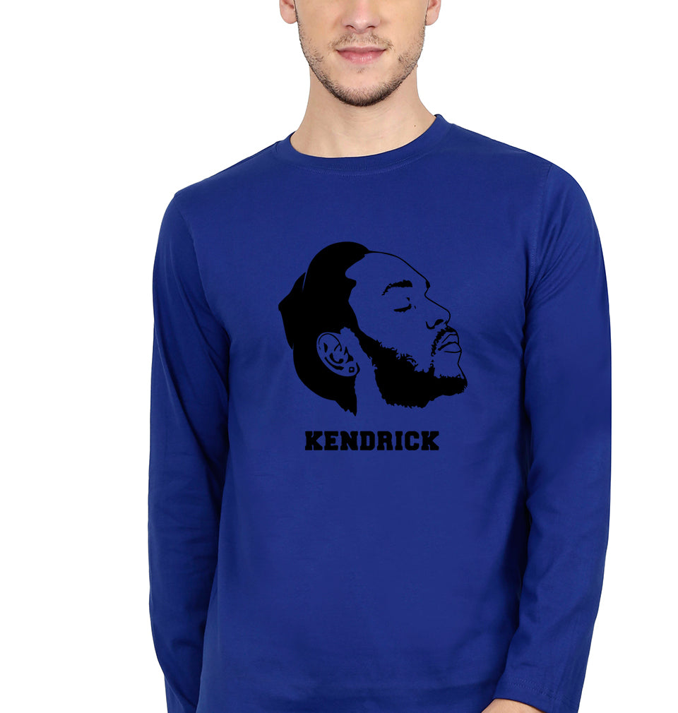Kendrick Lamar Full Sleeves T-Shirt for Men-Royal Blue-Ektarfa.online