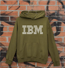 Load image into Gallery viewer, IBM Unisex Hoodie for Men/Women-Olive Green-Ektarfa.online
