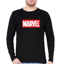 Load image into Gallery viewer, Marvel Full Sleeves T-Shirt for Men-Black-Ektarfa.online
