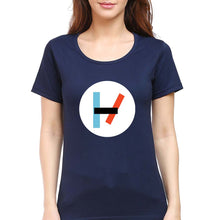Load image into Gallery viewer, Twenty one pilots T-Shirt for Women-Navy Blue-Ektarfa.online
