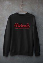 Load image into Gallery viewer, Michaels Unisex Sweatshirt for Men/Women-S(40 Inches)-Black-Ektarfa.online
