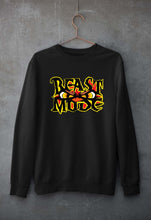 Load image into Gallery viewer, Gym Beast Unisex Sweatshirt for Men/Women-S(40 Inches)-Black-Ektarfa.online
