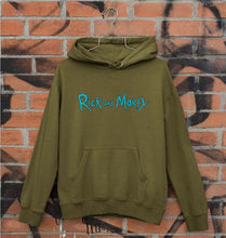 Load image into Gallery viewer, Rick and Morty Unisex Hoodie for Men/Women-S(40 Inches)-Olive Green-Ektarfa.online
