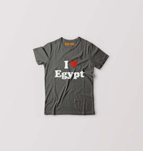 Load image into Gallery viewer, I Love Egypt Kids T-Shirt for Boy/Girl-Charcoal-Ektarfa.online
