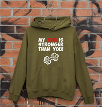 Load image into Gallery viewer, Gym Funny Unisex Hoodie for Men/Women-S(40 Inches)-Olive Green-Ektarfa.online
