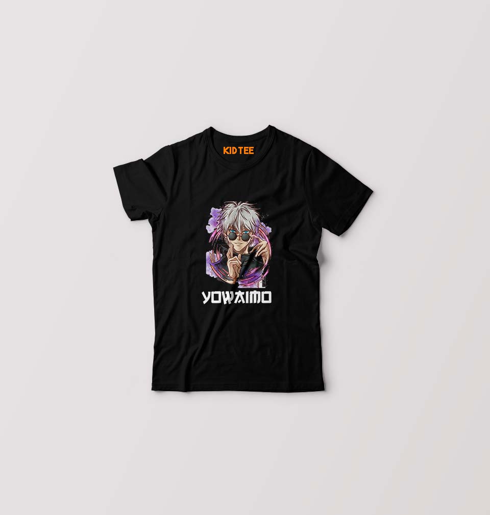 Yowaimo Kids T-Shirt for Boy/Girl-Black-Ektarfa.online