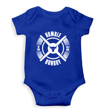 Load image into Gallery viewer, Humble Hungry Gym Kids Romper For Baby Boy/Girl-0-5 Months(18 Inches)-Royal Blue-Ektarfa.online
