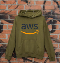 Load image into Gallery viewer, Amazon AWS Unisex Hoodie for Men/Women-Olive Green-Ektarfa.online
