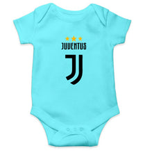 Load image into Gallery viewer, Juventus Kids Romper For Baby Boy/Girl-0-5 Months(18 Inches)-Sky Blue-Ektarfa.online
