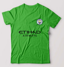 Load image into Gallery viewer, Manchester City F.C 2021-22 T-Shirt for Men-S(38 Inches)-flag green-Ektarfa.online
