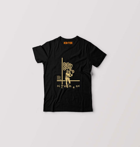 Björn Borg Kids T-Shirt for Boy/Girl-Black-Ektarfa.online