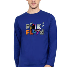 Load image into Gallery viewer, Pink Floyd Full Sleeves T-Shirt for Men-S(38 Inches)-Royal Blue-Ektarfa.online
