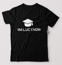 Load image into Gallery viewer, IIM L Lucknow T-Shirt for Men-S(38 Inches)-Black-Ektarfa.online
