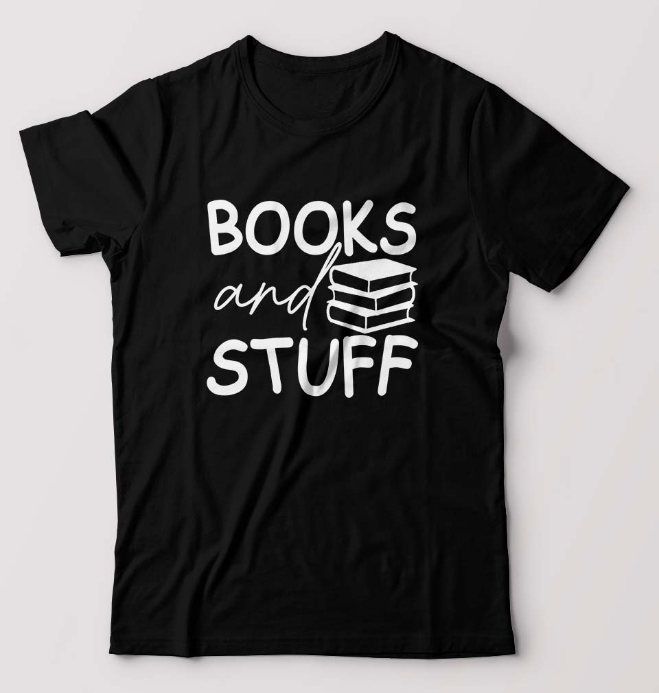 Books T-Shirt for Men-Black-Ektarfa.online