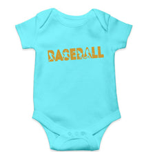 Load image into Gallery viewer, Baseball Kids Romper Kids Romper For Baby Boy/Girl-0-5 Months(18 Inches)-Sky Blue-Ektarfa.online
