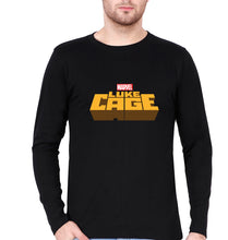 Load image into Gallery viewer, Luke Cage Full Sleeves T-Shirt for Men-Black-Ektarfa.online
