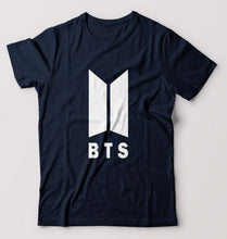 Load image into Gallery viewer, BTS T-Shirt for Men-Navy Blue-Ektarfa.online
