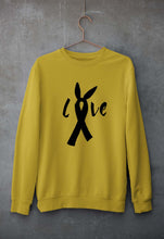 Load image into Gallery viewer, Ariana Grande Unisex Sweatshirt for Men/Women-S(40 Inches)-Mustard Yellow-Ektarfa.online
