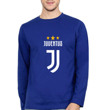 Load image into Gallery viewer, Juventus Full Sleeves T-Shirt for Men-Royal Blue-Ektarfa.online
